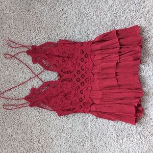 Free people red tank